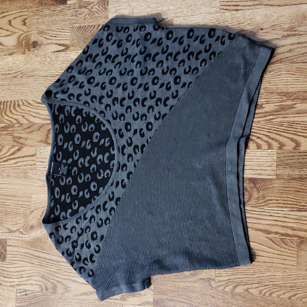 (S) Alison Sheri Designed in Canada Ribbed Knit Oversized Cozy Loose Fit